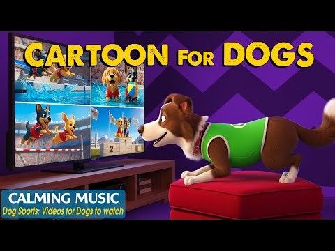 Cartoons for Dogs: All-Day Videos Entertainment for Dogs Home Alone -Dog Cartoon with Relaxing Music