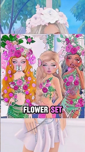 HOW TO GET THE NEW FLOWER SET IN DTI PETAL UPDATE! #dti #roblox #shorts