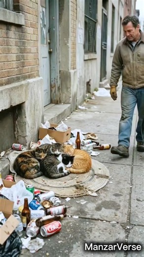 Community Cat Shelter: 4 Stray Cats Finally Find a Safe Home