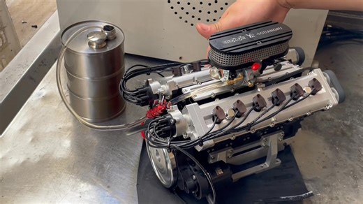 🔥 First fire-up of our upgraded ENJOMOR GS-V12! ✨Hear that V12 symphony? 🎶 Who's excited? 😎 😘Engine Here: http://bit.ly/3H0bUs6 #V12 #PerformanceUpgrade #V12Addict #V12Power #Engine | Enginediy.com