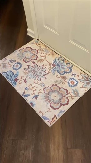 Review of Beeiva 2x3 Floral/Paisley Washable Entryway Rug