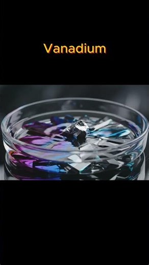 🧬Vanadium Crystal Reaction in Liquid🧪