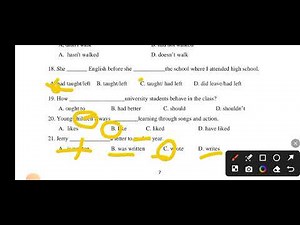 Communication English Freshman Skill 1 – Final Exam Grammar Part 2 | Afaan oromo