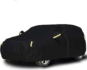 NEVERLAND SUV Car Cover Waterproof All Weather Outdoor Full Car Cover for Automobiles Snow Rain Sun UV Dust Protection Scratch Universal Fit SUV Up to 201"