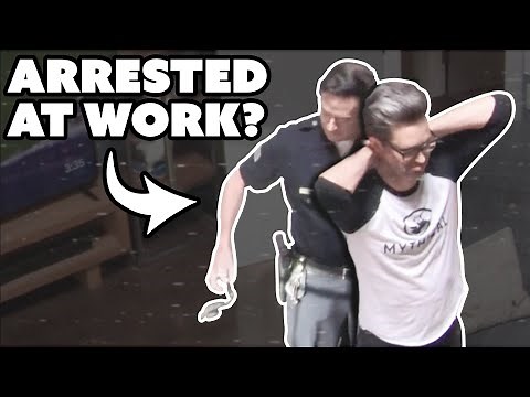 Arrested ON CAMERA?!