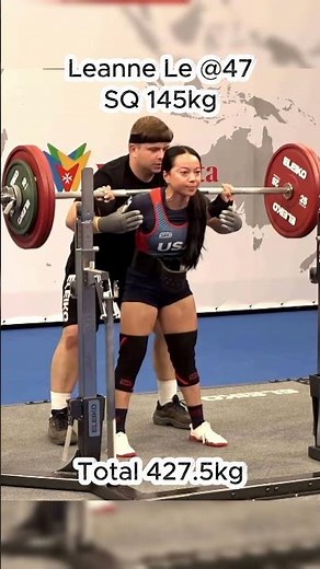 2026 IPF World Open Classic Powerlifting Championships Total 427.5kg by Leanne Le @47