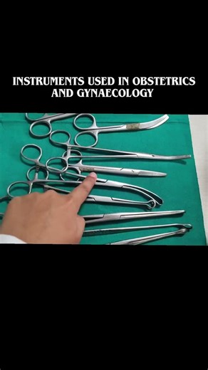 Instruments used in obstetrics and gynaecology #explore #gynecology #nurses #exploremore #medico