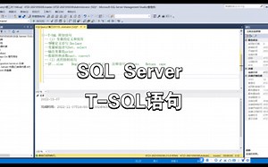 Microsoft SQL Server 数据库｜T-SQL语句