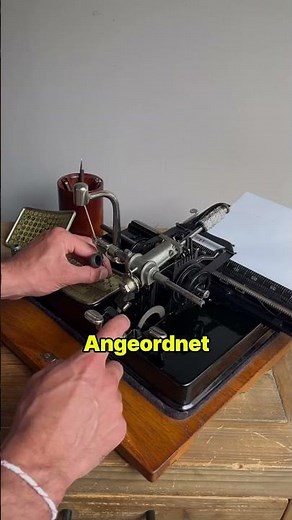 The Craziest Typewriter in History!