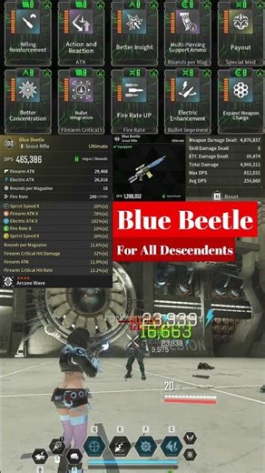 Blue Beetle #tfd #thefirstdescendant #gaming