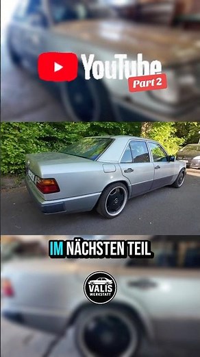 Teil 2: Unser 200E bekommt 18 Zoll AMG Felgen und eine Tieferlegung. #w124 #mercedes #amg #projekt