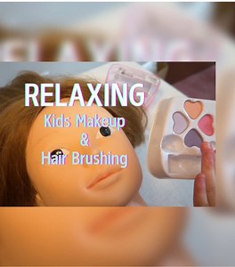 Hello and welcome or welcome back to our ASMR World! Join us for a calming and adorable ASMR experience as my daughter takes the spotlight in this fun and relaxing Kids Makeup Show and Tell. Watch as she carefully applies makeup on a mannequin with gentle, precise movements, creating soft and soothing sounds throughout. In addition to the makeup application, enjoy the calming sounds of hair brushing, as she takes her time to carefully style and smooth the mannequin's hair. You’ll also hear a bit
