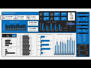 Build a Sales and Marketing Dashboard in Excel. #exceldashboards #exceldataanalysis #dataanalytics