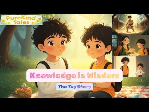Knowledge is Wisdom The Toy Story | Fine English Moral Story | Kids Story