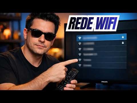 COMO CONECTAR WIFI NA SMART TV PHILIPS 📺📶