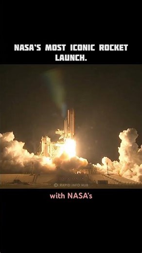 Insane Night Rocket Launch 🚀 Lighting Up the Sky | Space Shuttle