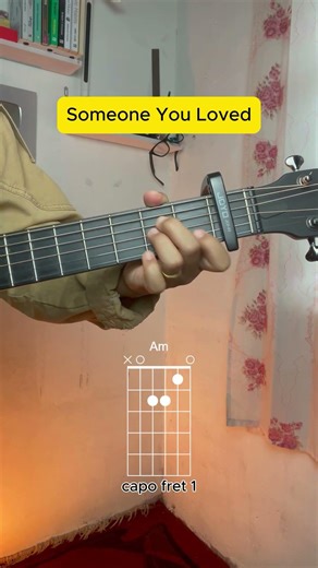 Someone You Loved - Lewis Capaldi guitar chords
