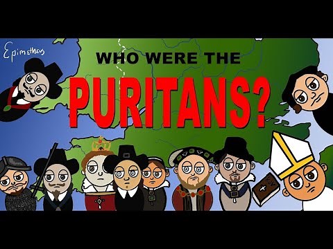 Who were the Puritans ? English Reformation & civil war explained in less than 4 minutes (reupload)