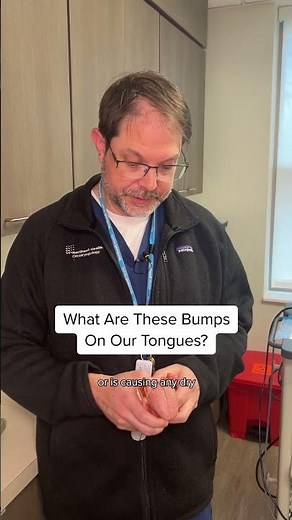 Small bumps on the tongue: Normal or not? #shorts #ent