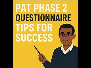 PAT Phase 2 Questionnaire Tips for Success Sirantwi