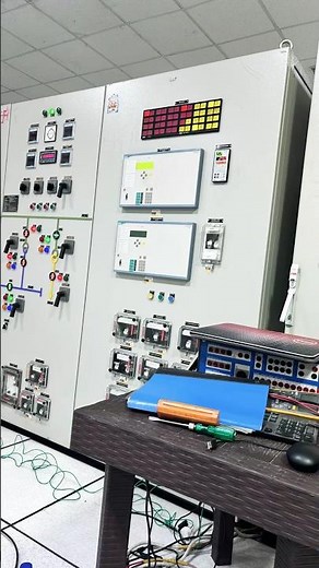 Generator protection Relay Testing by three phase Omicron kit #shortsvideo #electrical