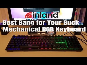 Inland ik400 Mechanical RGB Gaming Keyboard: Best Bang for Your Buck!