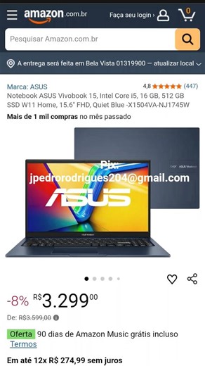 Convencendo 3 e 300 pessoas a me doar um real pra comprar meu notebook novo