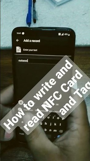 How to Read and Write NFC Tag/Cards #shorts #trending #nfc