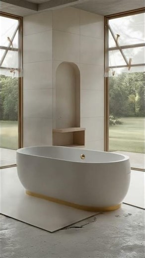 Building the Ultimate Luxury SPA Bathroom! 🛁#bathroommakeover #LuxuryBathroom #homespa #interior