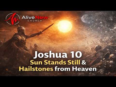 Joshua Chapter 10 Explained | The Sun Stands Still and God Fights for Israel