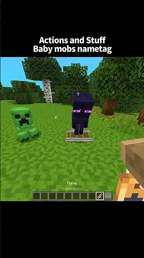 Minecraft Baby Mobs Nametag Moments