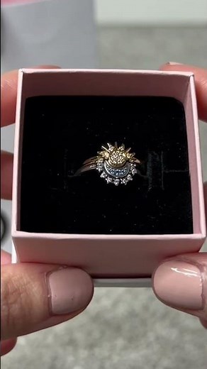 PANDORA Celestial Sun & Moon Ring Set #unboxing #pandora #pandorajewelry #rings #jewelry #giftideas