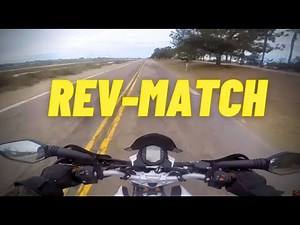 How To REV-MATCH On A Motorcycle