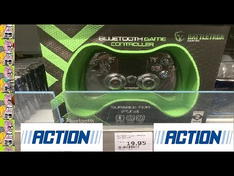 Battletron PS4 Controller - Battletron Bluetooth game controller - Unboxing & Review ACTION €19,95