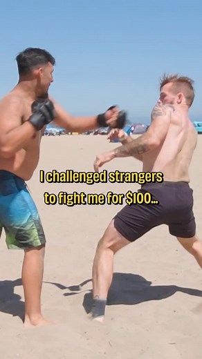 Josh Beam on Instagram: "Fighting strangers to see if jiu jitsu works! Full vid on YouTube, link in bio. Inspired by @galea_brothers, check them out on YouTube as well. Thanks Gabriel for the sparring! Thanks @matt.jits.hew and @yzxxs.o for filming. #bjj #jiujitsu #selfdefense #boxing #striking"