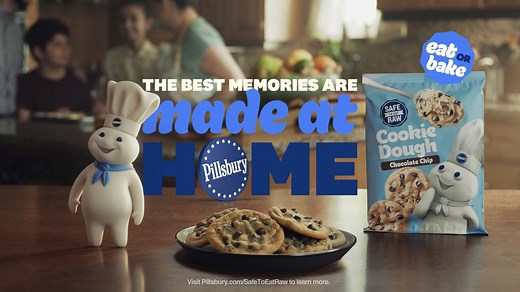 Pillsbury Ready To Bake! Mini REESE'S PIECES Peanut Butter Cookie Dough (12 Big Cookies)