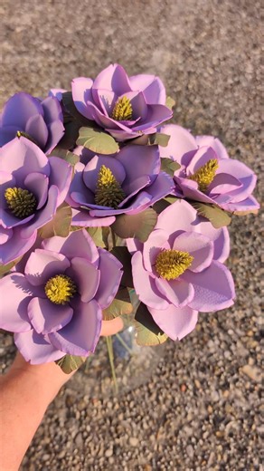 48 reactions · 8 comments | Lilac and chartreuse magnolias. . #paperflowers #paperflower #magnolias #weddings #flowers | MCFunk90-Handmade Paper Flowers | Facebook