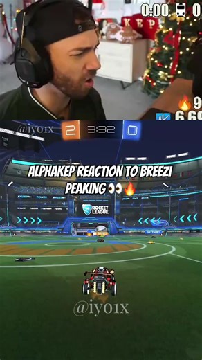 Alphakep's Reaction to Breezi in Rocket League
