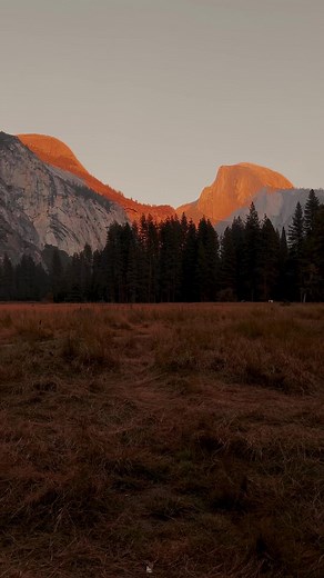 Golden Hour at Yosemite National Park