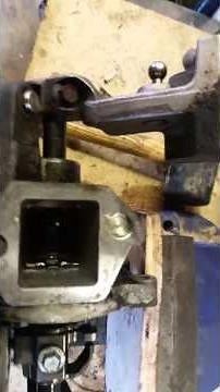 How to fix stuck Ford transit mk7 gearbox selector