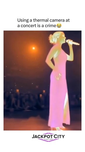 Craziest Videos Daily | Bringing a thermal camera to the concert was all fun and games until the singer let one rip onstage and the screen exposed it in glowing HD... | Instagram
