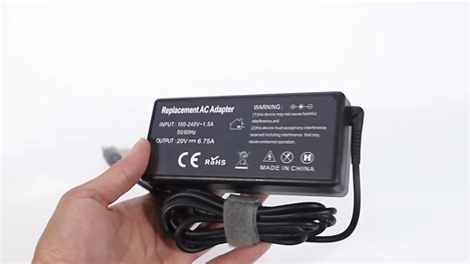 65W PD 3.0 Universal AC/DC Laptop Charger Power Supply Adapter 19.5V 3.34A 7.4x5.0mm DC Pin for Chromebook 11 3180 3181