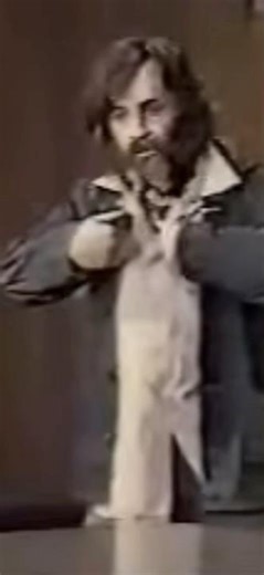 Never seen before Charles Manson dance moves