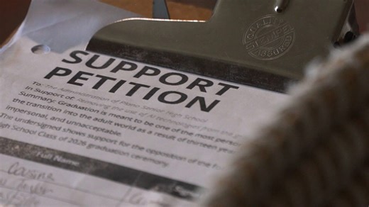 North Texas students petition against use of AI announcer at graduation