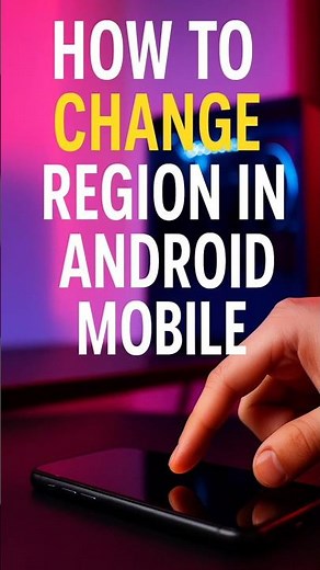 How to change region in android phone #youtubeshorts #shorts