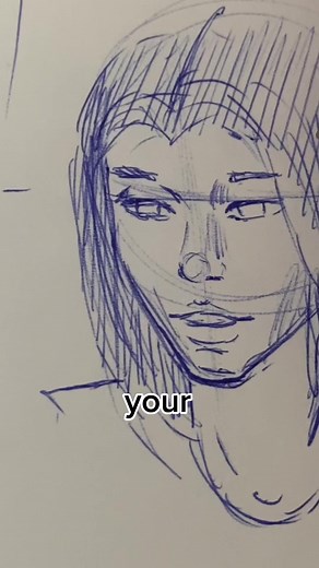 Art tips for sketching ✏️✏️🐐#art #arttip ##arttutorial #fyp | how to draw hair