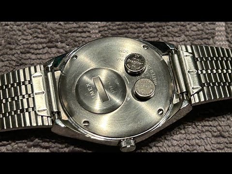 TIMEX Q Quartz battery change (SR626SW to 377 / Seizaiken to Energizer)