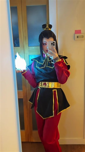 YAYAY FINALLY COSPLAYED HER 🔥 #cosplaygirl #avatarthelastairbender #cosplaytransition #azulacosplay #atlacosplay @Coscosmos