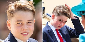 Prince George debuts new haircut as future king steps out with Princess Charlotte and Prince Louis