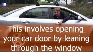 Drivers told to exit car using 'Dutch reach' around technique